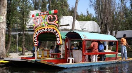 Pływajace ogrody Xochimilco – Meksyk