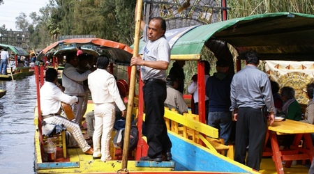 Plywajace Ogrody Xochimilco – Meksyk