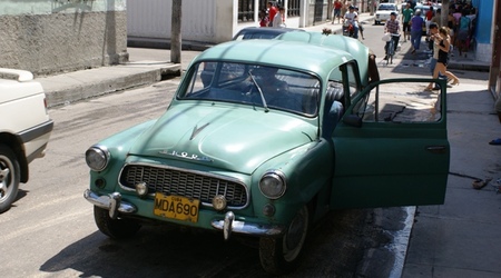 Skoda na ulicy w Matanzas – Kuba