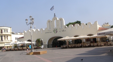 miasto Kos- bazar – Grecja