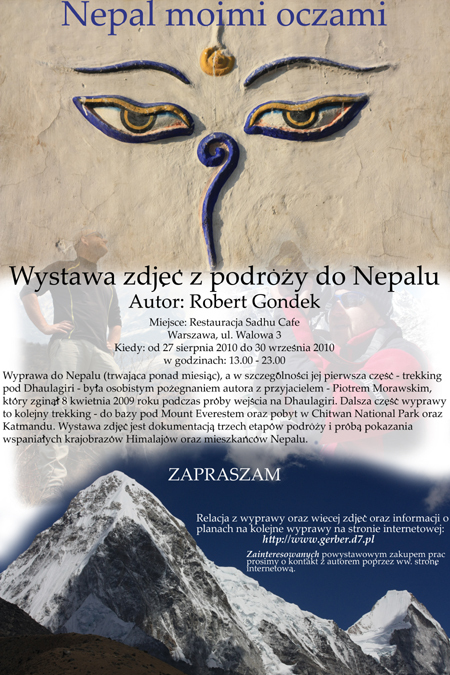 Nepal moimi oczami - wystawa zdjęć z podróży do Nepalu