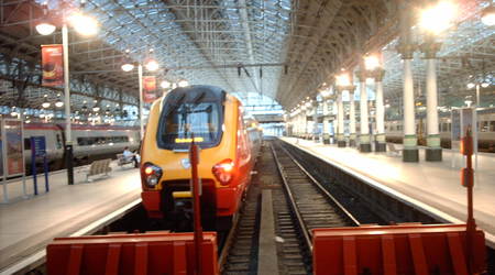 Manchester stacja na Piccadilly – Wielka Brytania
