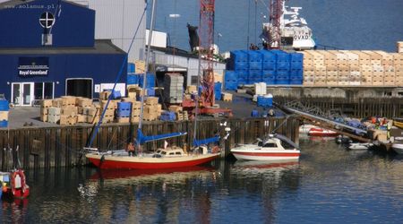 Solanus w porcie – Illulissat, Dania