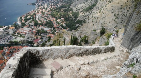 Droga do twierdzy – Kotor, Czarnogóra