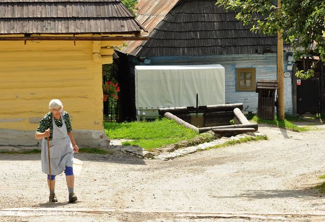 Vlkolinec - cudowna wioska położona w Wielkiej Fatrze
