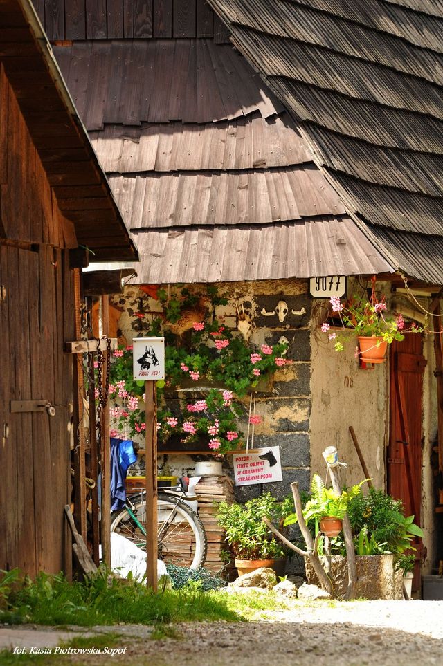 Vlkolinec - cudowna wioska położona w Wielkiej Fatrze