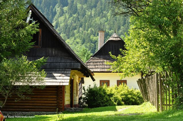 Vlkolinec - cudowna wioska położona w Wielkiej Fatrze