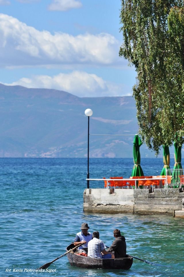 Macedonia, Ochryda - jezioro jak morze....