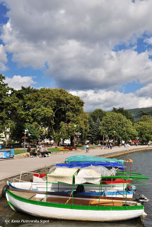 Macedonia, Ochryda - jezioro jak morze....