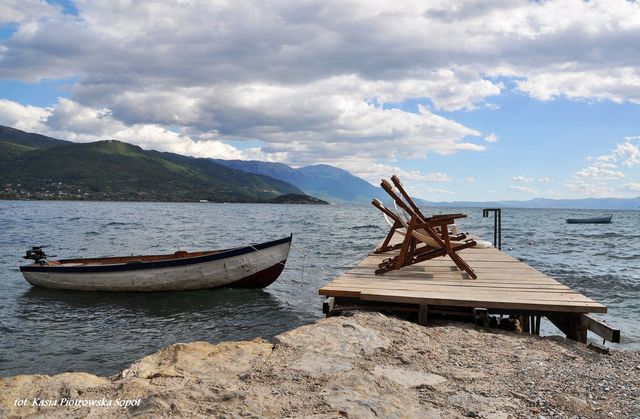 Macedonia, Ochryda - jezioro jak morze....