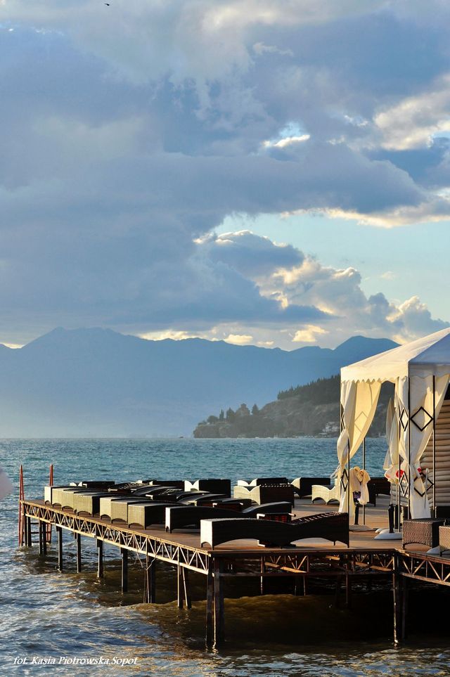 Macedonia, Ochryda - jezioro jak morze....