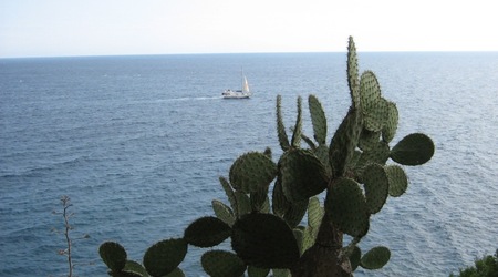widok na morze – Blanes, Hiszpania