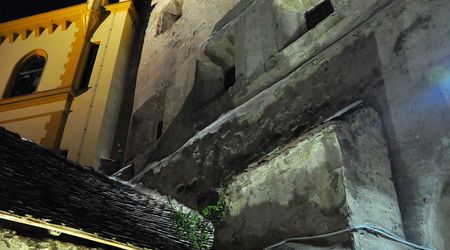 Sighisoara  nocą - dziedzictwo kultury i miasto Draculi – Rumunia