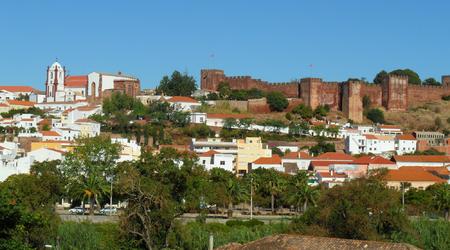 Panorama na miasteczko – Silves, Portugalia