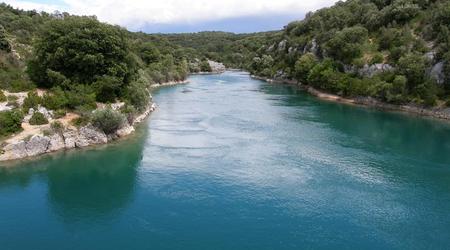 Dalsza częśc rzeki Verdon – Bauduen, Francja
