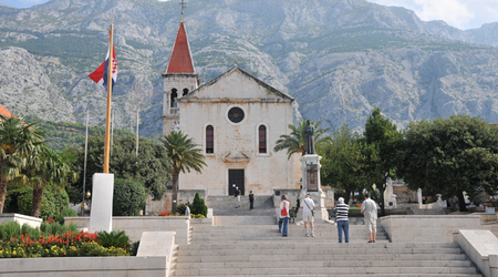 Makarska  8 katedra św. Marka – Chorwacja