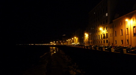 plaza w trapani noca – Włochy