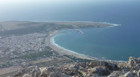 widok z Monte Monaco na San Vito Lo Capo – Włochy