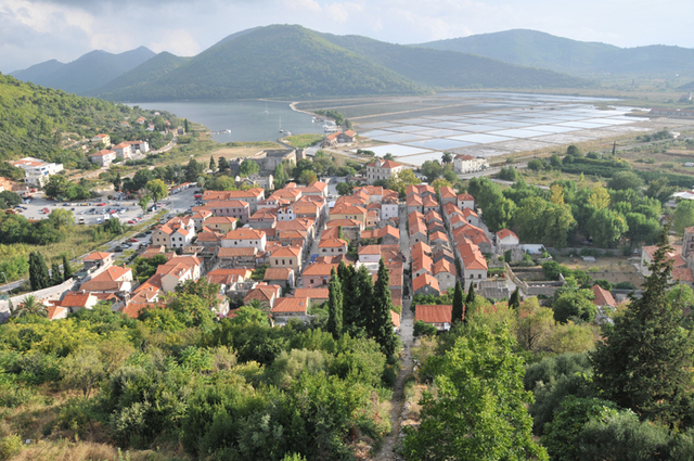 Ston 14 widok z twierdzy