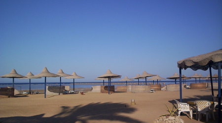 Plaża, dzika plaża – Egipt