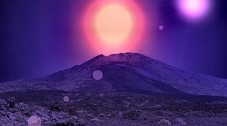 Chahorra - ostatnio  działający  wulkan  na  Tenerifie - wzbogacony  o impresję artystyczną – Góry, Konkursy