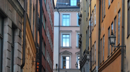 uliczki Sztokholmu – Szwecja