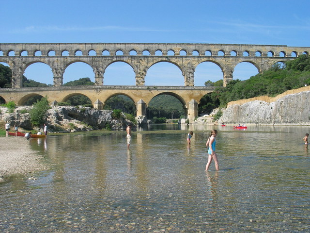 Prowansja - akwedukt Pont du Gard