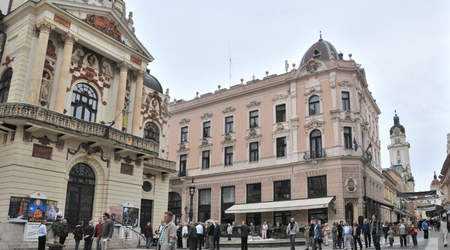 Pecs - teatr – Węgry