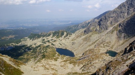 Widok ze Świnicy na Zadni Staw Gąsienicowy i Długi Staw – Góry, Konkursy