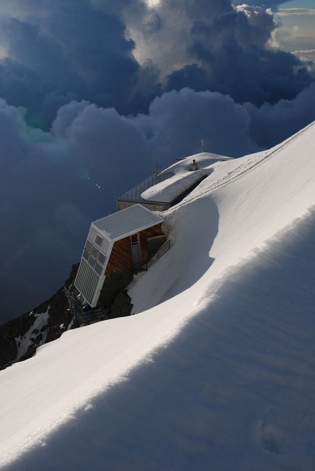 w drodze na Mount Blanc
