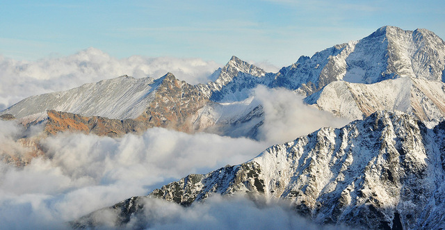 TATRY- szpiglasowa panorama w puchu