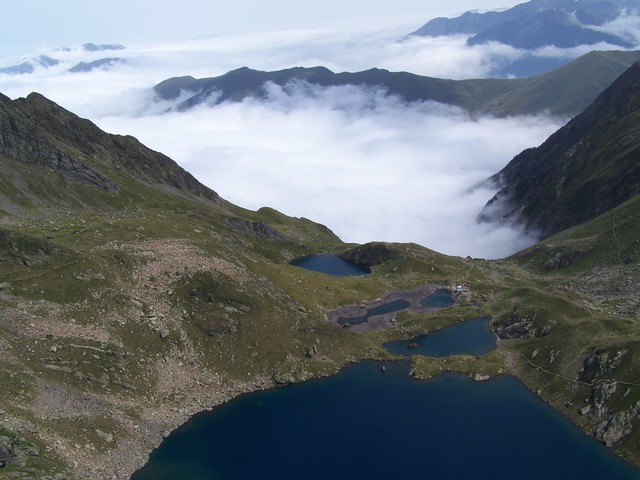 Pireneje,w drodze na Tuca de Salvaguardia (2738m)