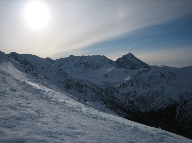 Widok z Kasprowego Wierchu
