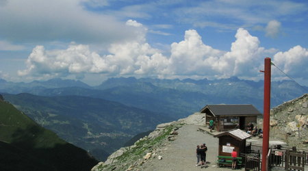 nid d'aigle – Mont blanc, Francja