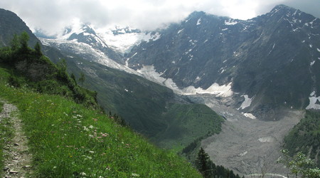 lodowiec bionassay – Mont blanc, Francja