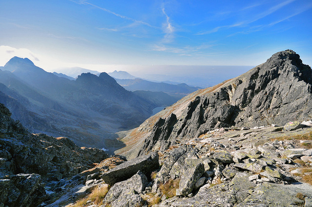 TATRY-Orla Perć-Czarne ściany