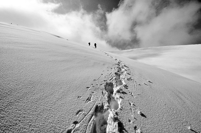 TATRY-Ku Czerwonym Wierchom-torowanie