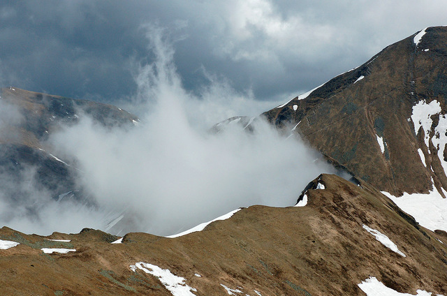 TATRY-Chmurki z podejścia na Starorobociański Wierch