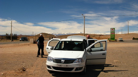skrzyżowanie agadir/marrakesz/ouarzazate – Maroko