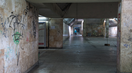 brutal - tunel – Katowice, Polska