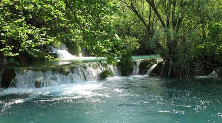 Plitvice - było gorąco – Chorwacja