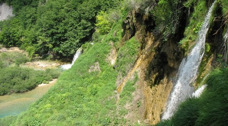 Plitvice - skałki – Chorwacja
