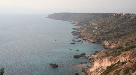 Majorka   bahia grande   klif – Hiszpania