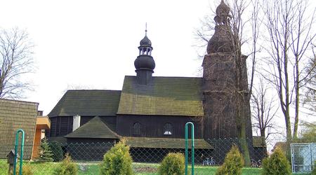 Mikołów-Borowa Wieś, kościół pw. św. Mikołaja z 1737 roku. – Polska