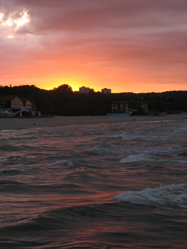 plaża w Sopocie