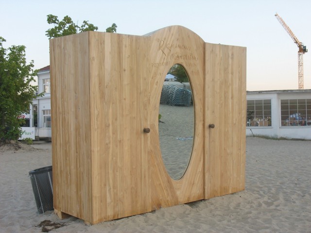 a na plaży...