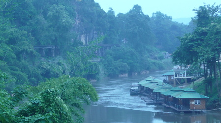 Rzeka Kwai – Kanchanaburi, Tajlandia