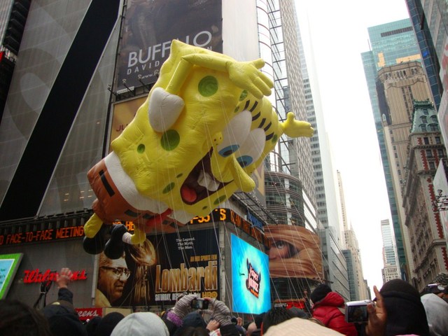 SpongeBob atakuje nowojorczykow