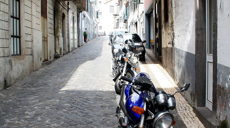 Funchal- motocykle – Portugalia