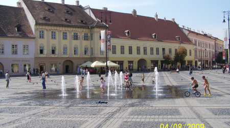 Fontanna w Sibiu – Moldovita, Rumunia